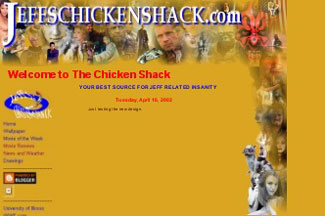 graphic of the unreleased version of Jeff's Chicken Shack
